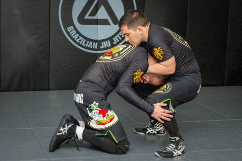 A photo of Lyubo Kumbarov from his Elite Wrestling for BJJ & MMA instructional volume