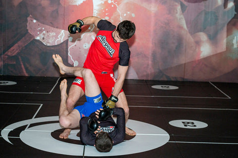 A photo from the Peter Irving volume Jiu Jitsu for MMA - Adapting Grappling for the Cage