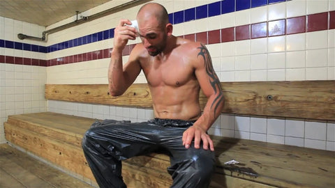 A photo of a fighter cutting weight from the Weight Cutting in Combat Sports Blog Post