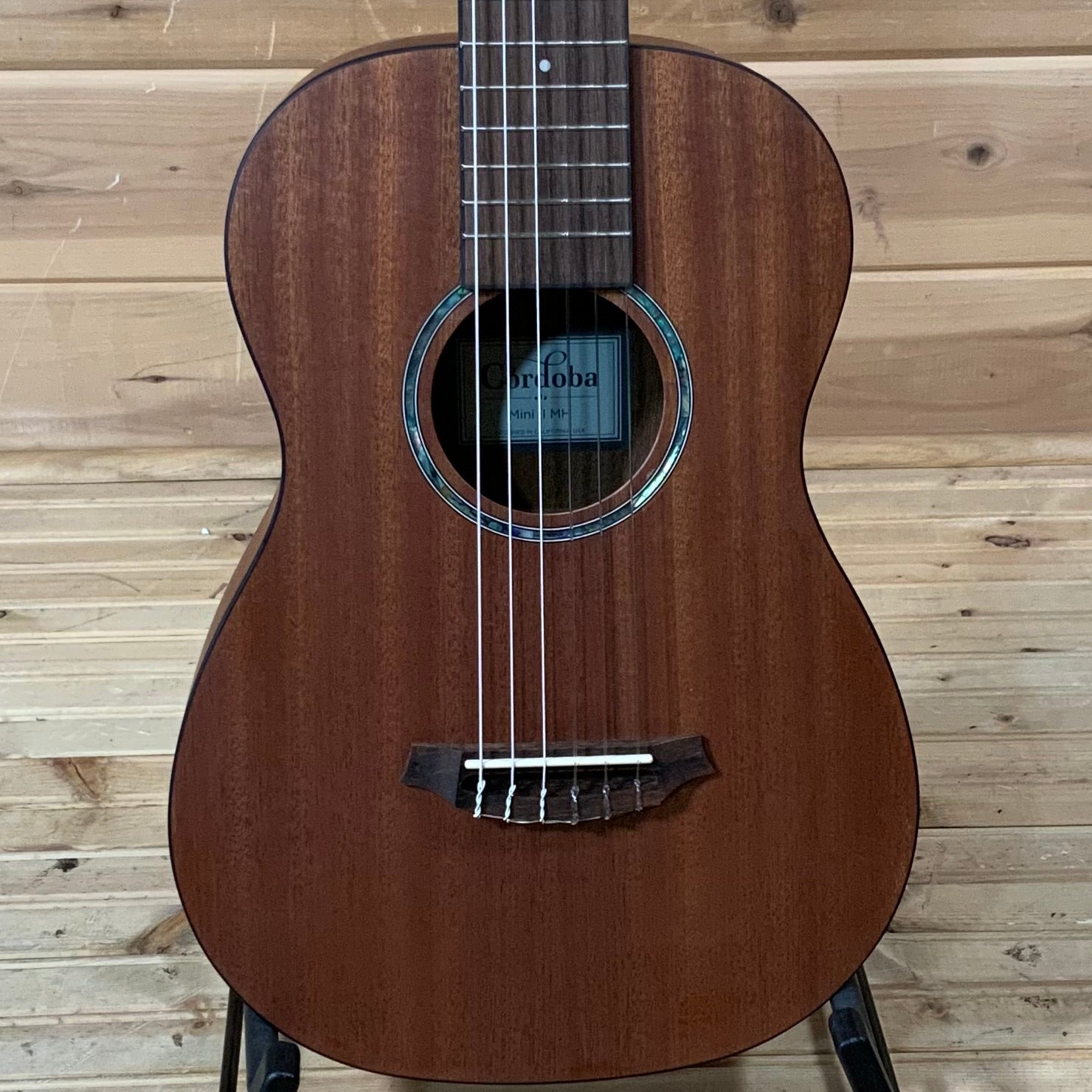 cordoba mini mahogany nylon string acoustic guitar