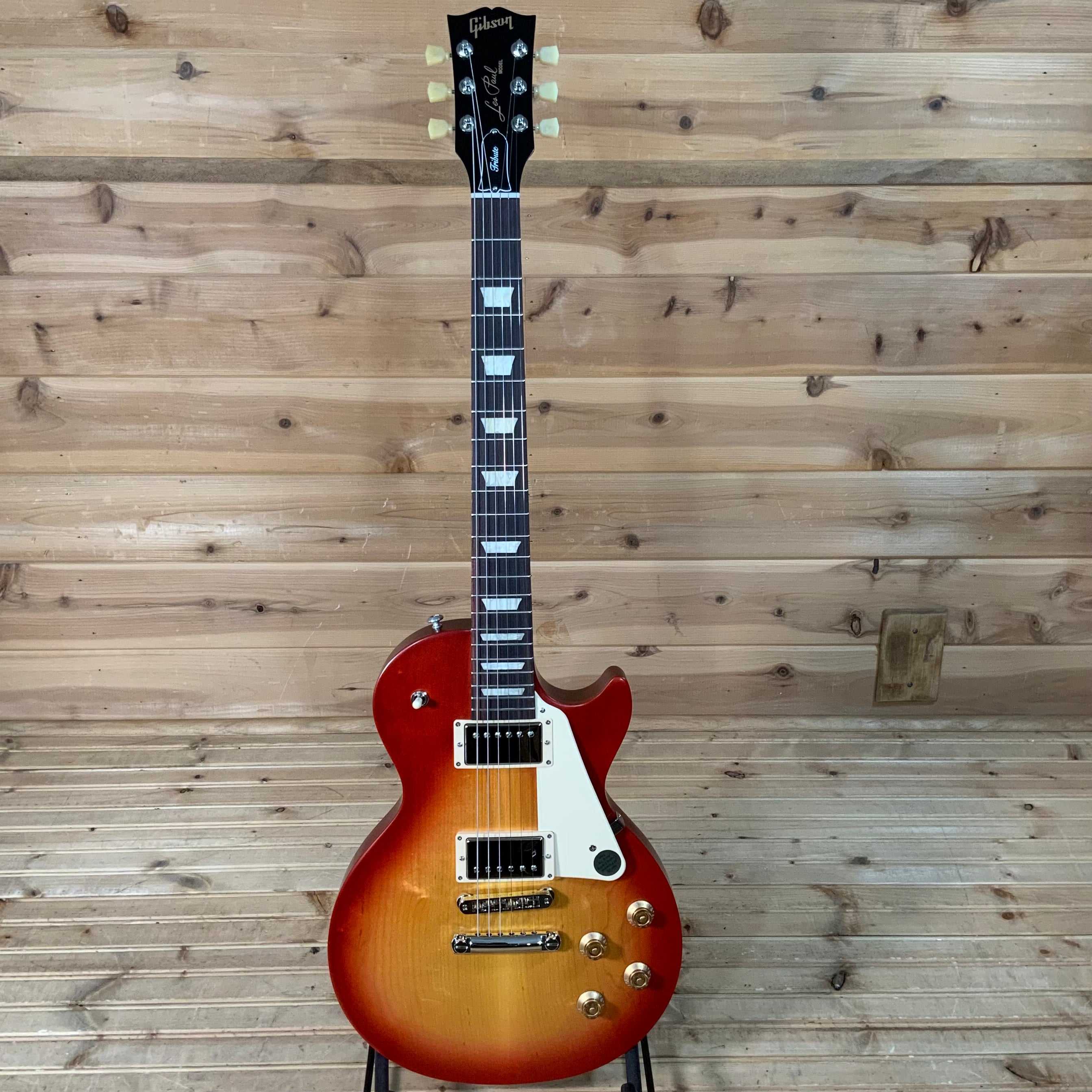 Gibson Les Paul Tribute Electric Guitar - Satin Cherry Sunburst