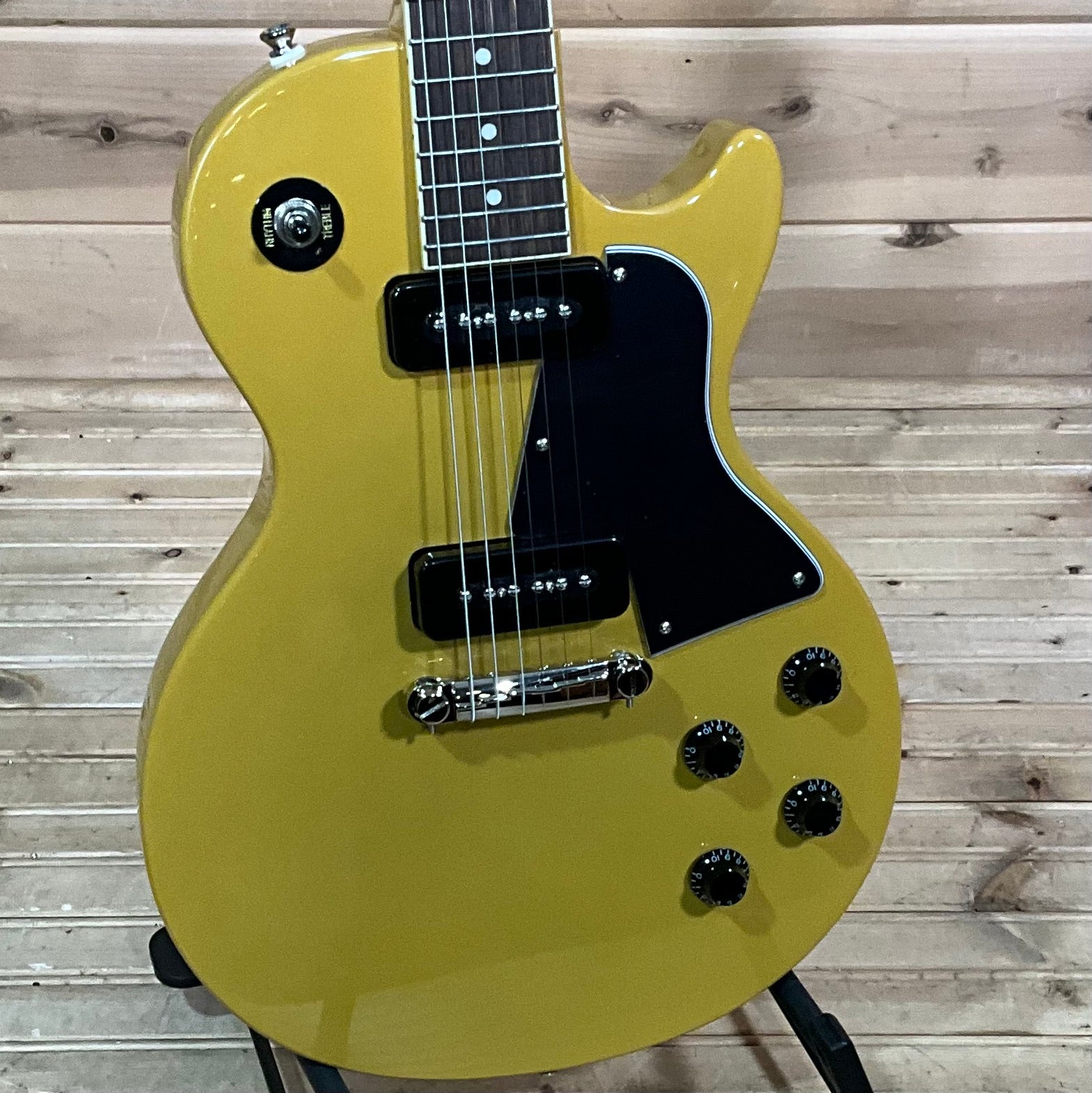 Epiphone Les Paul Special Electric Guitar - TV Yellow - Huber