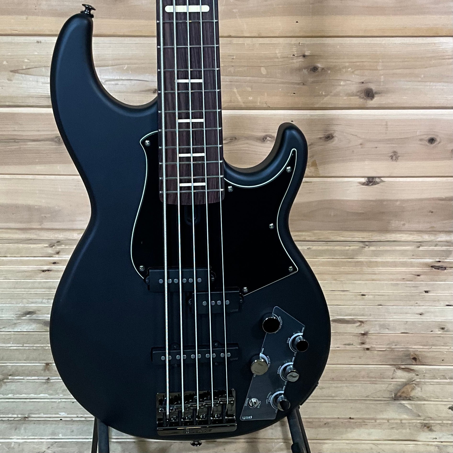 Yamaha BB735A Electric Bass - Matte Trans Black