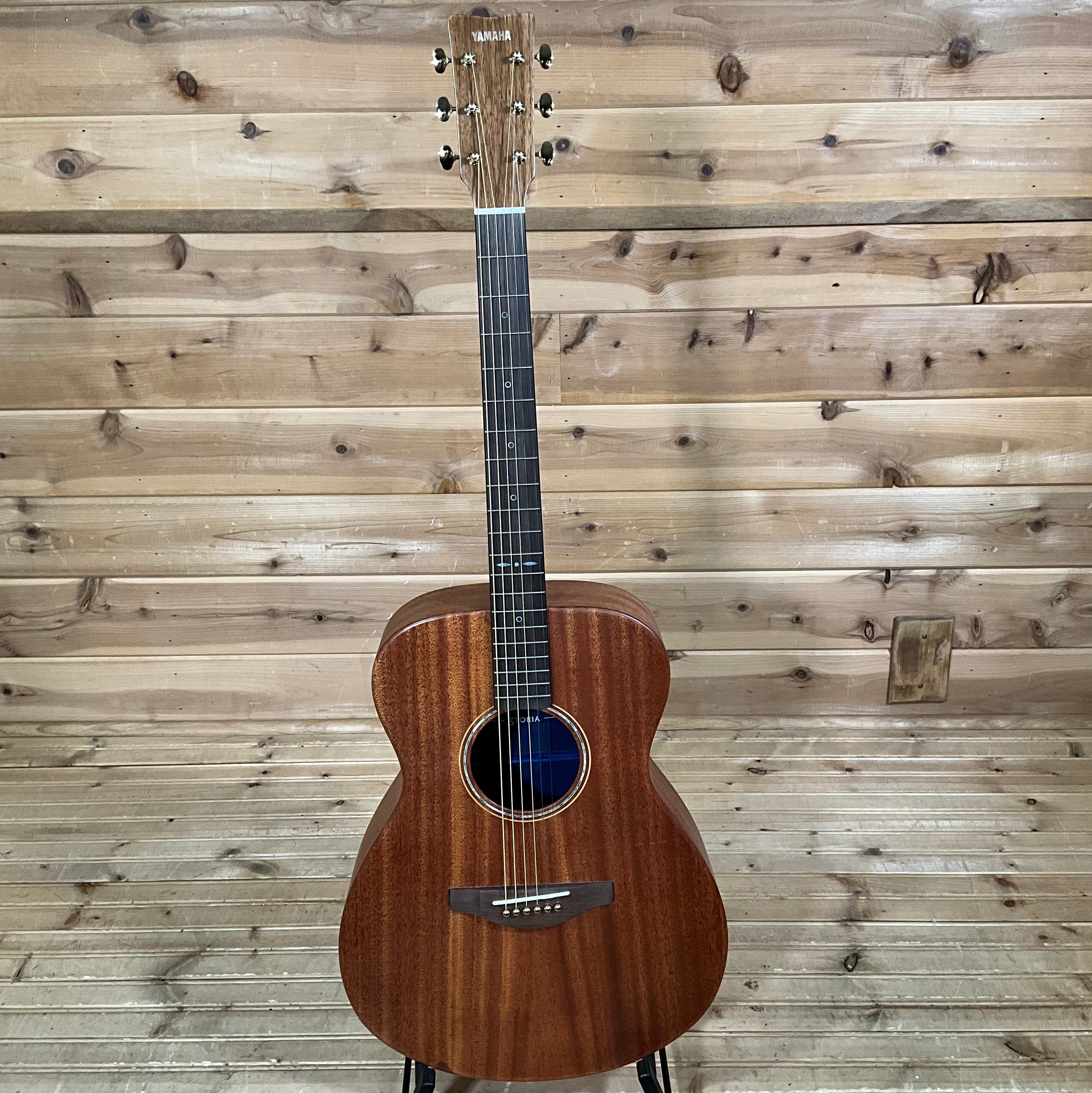 Yamaha STORIA II Concert Acoustic Guitar - Natural - Huber Breese