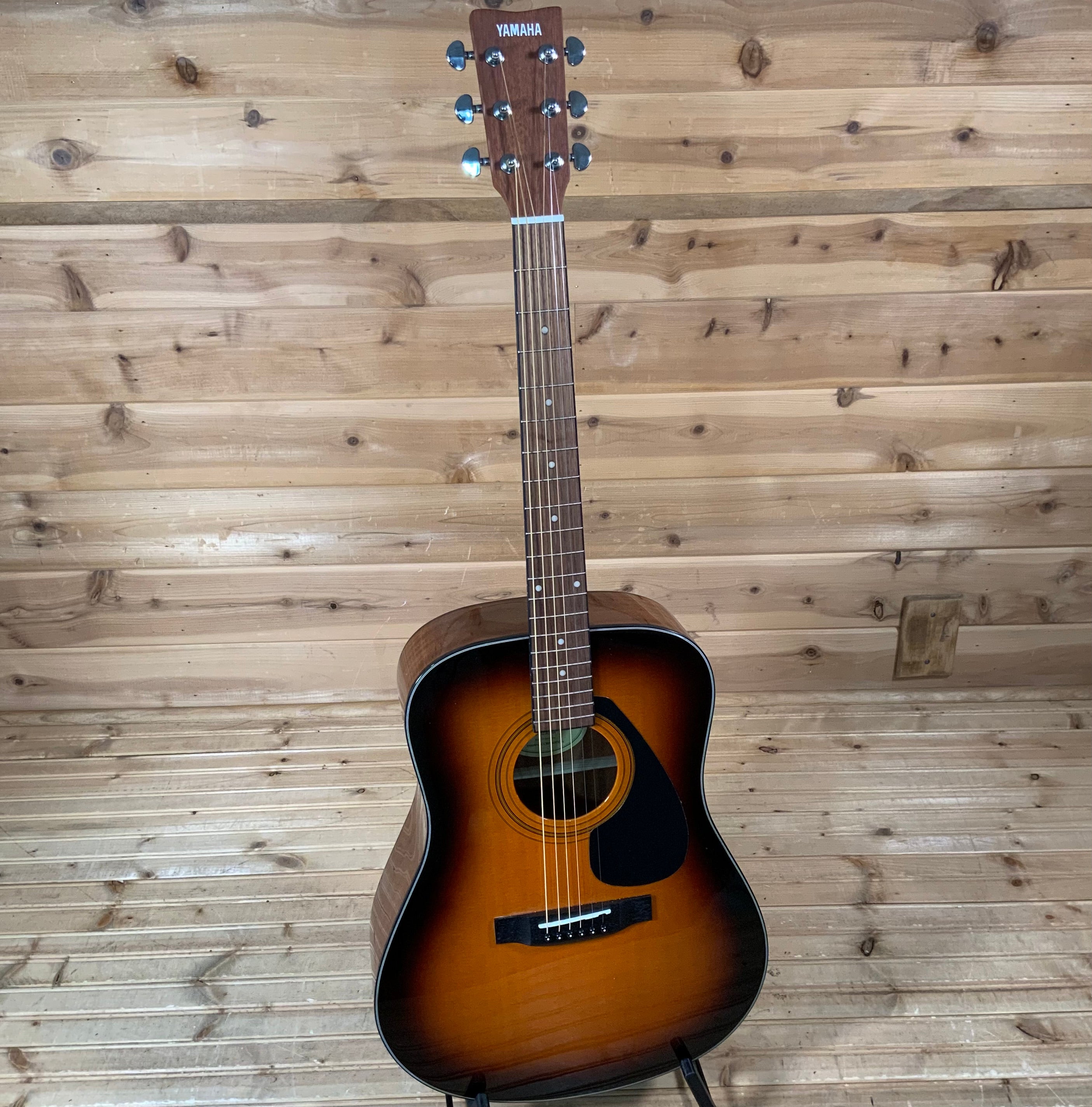 yamaha f335 acoustic guitar tobacco brown sunburst