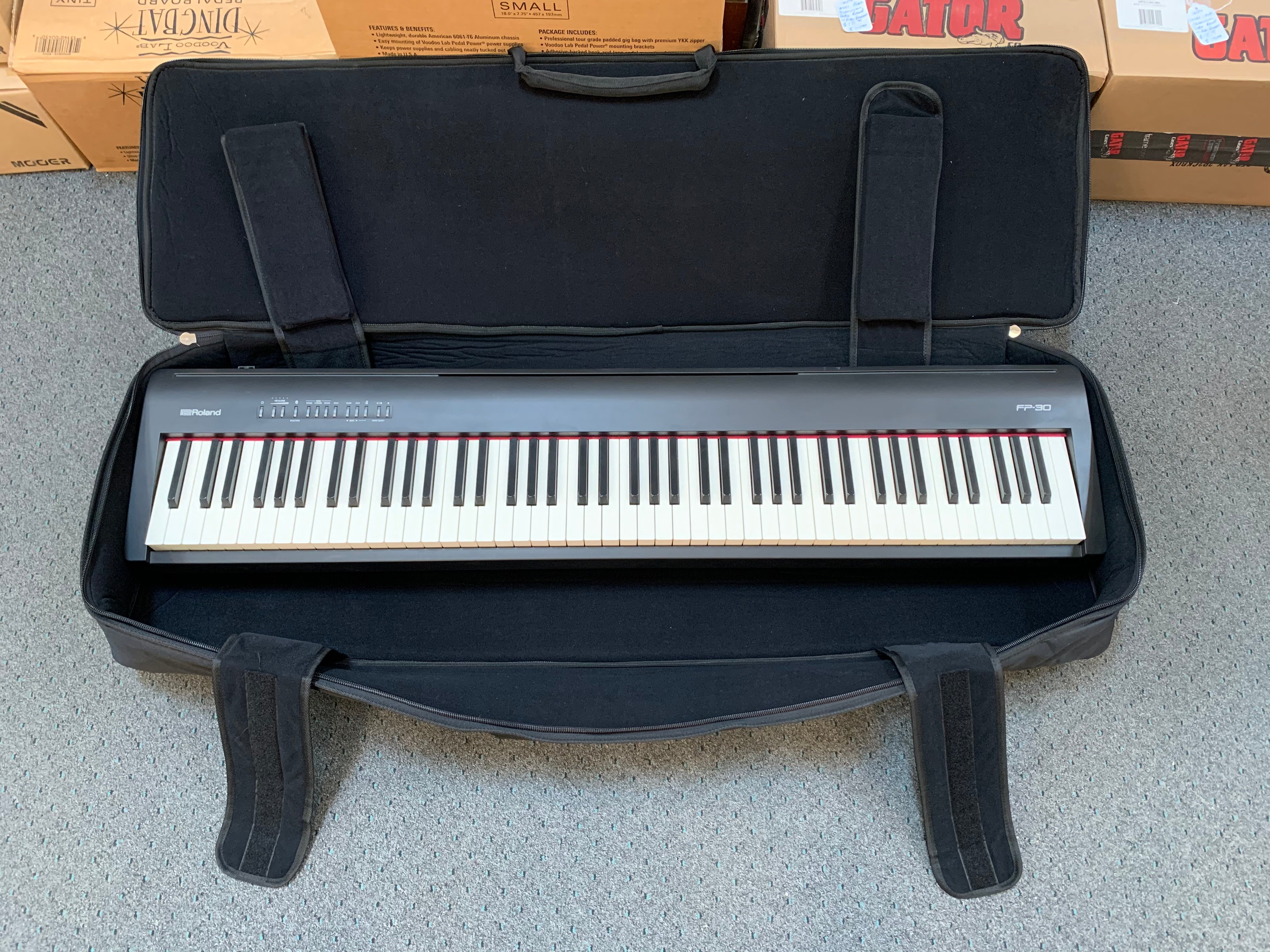 Roland Fp 30 Bk Digital Piano Used Black Huber Breese Music
