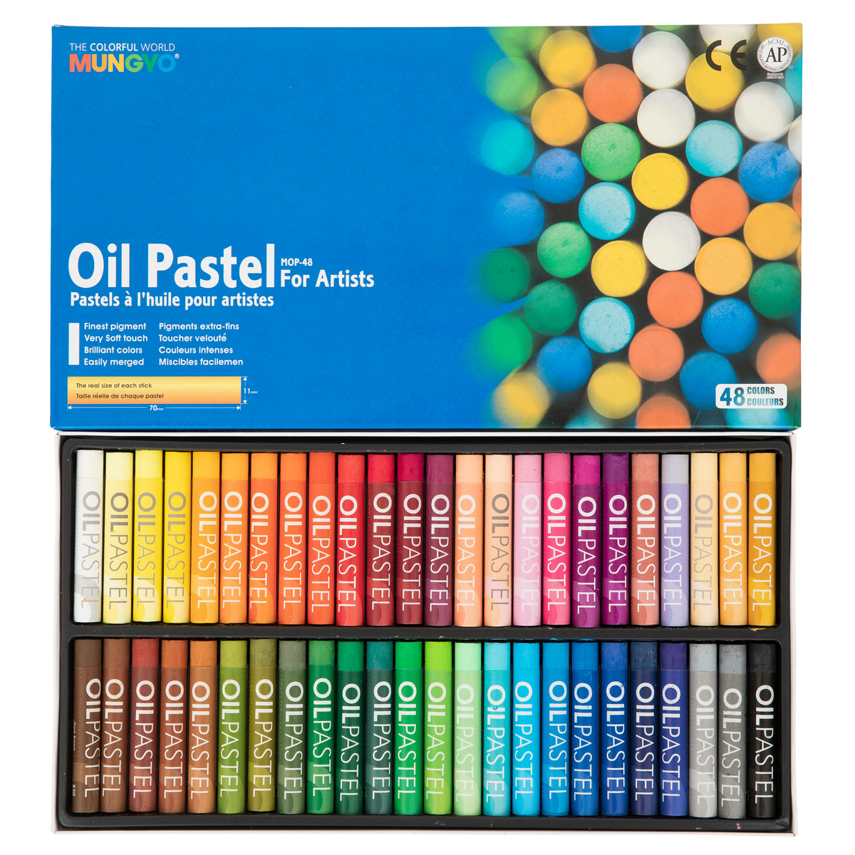 Mungyo Oil Pastels (48) – TLC Art Shop