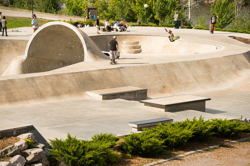 MOBASH Skatepark Missoula Montana Board of Missoula Lib Tech