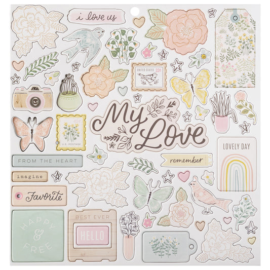 Maggie Holmes Woodland Grove Mini Puffy Stickers