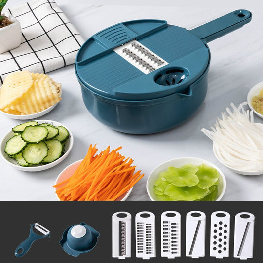 FITNATE Vegetable Chopper 14 in 1 Onion Chopper Multifunctional Food Chopper  for Kitchen, 1 unit - Food 4 Less