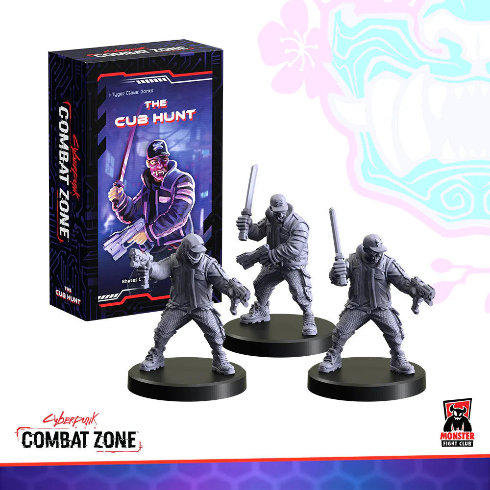 Cyberpunk RED Combat Zone - The Cub Hunt (Tyger Claw Gonks)