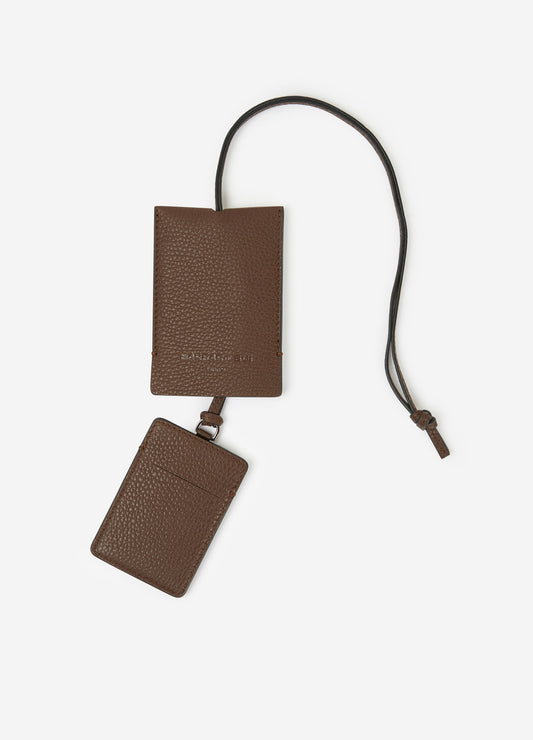 Hermes Lanyard Card Holder