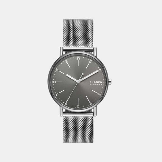 Skagen Male Grey Quartz Stainless Steel Chronograph Watch | Skagen – Just  In Time