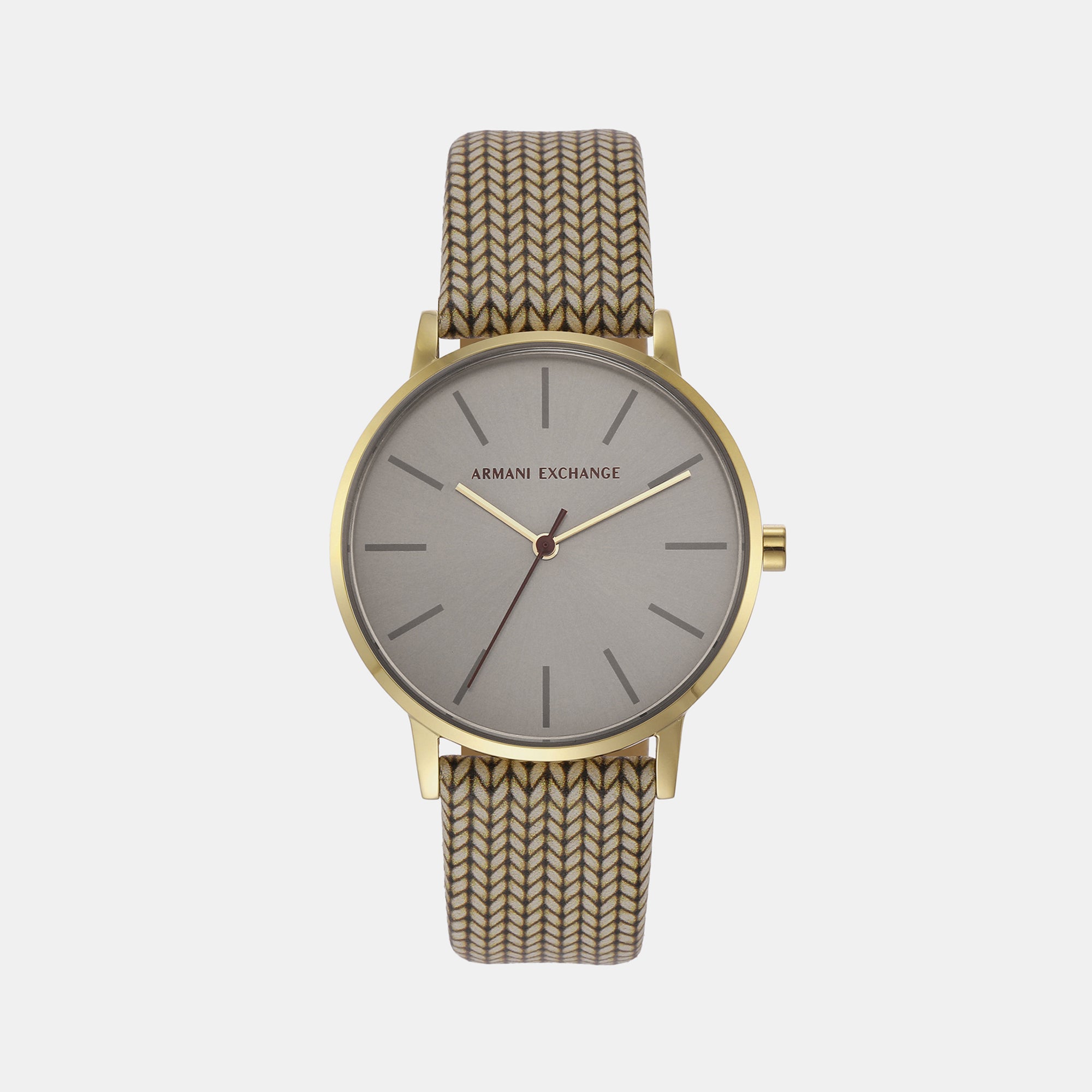 Female Beige Analog Silicone Watch AX4603 – Just In Time