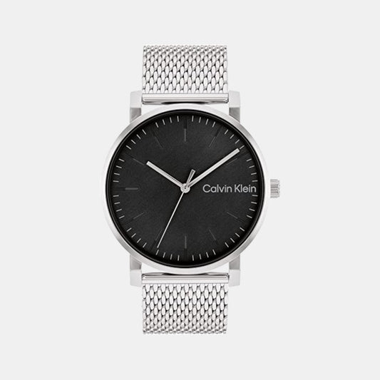 Calvin Klein Male Analog Stainless Steel Watch | Calvin Klein – Just In Time