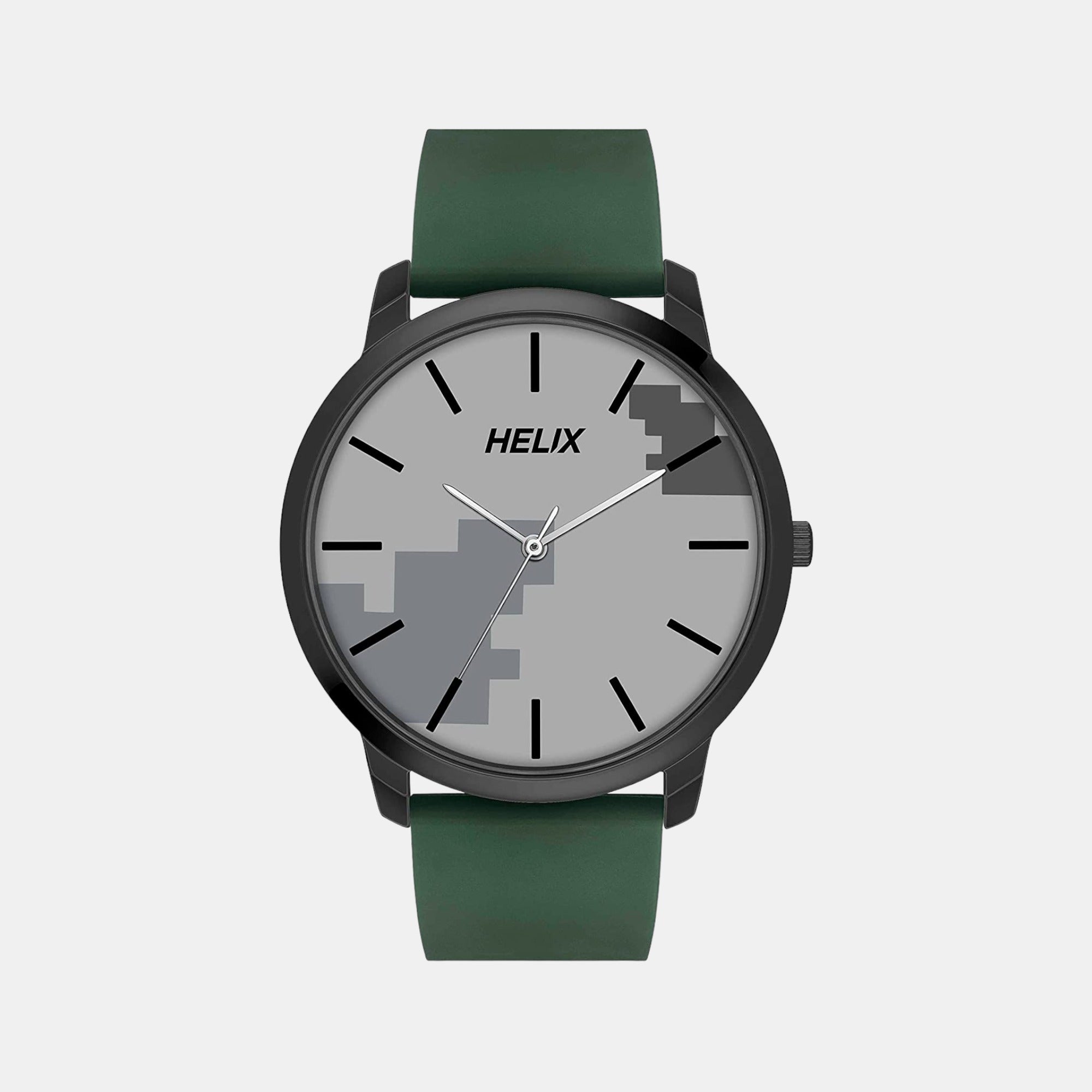 FB-01 Three-Hand Date Gray Silicone Watch - ES5293 - Fossil