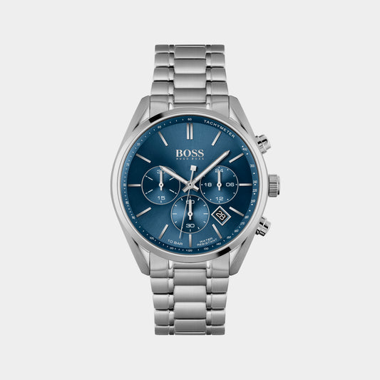 Male Center – In 1514026 Stainless Court Just Watch Blue Chronograph Time Steel