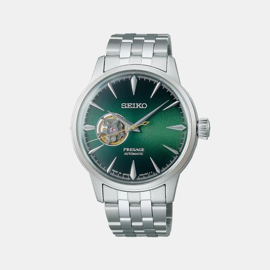 Reloj Seiko Presage Automatico Caballero Verde SRPE15J1, Estandar