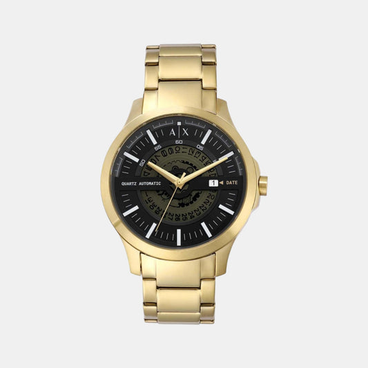 Armani Exchange Male Analog Silicon Automatic Watch | Armani Exchange –  Just In Time