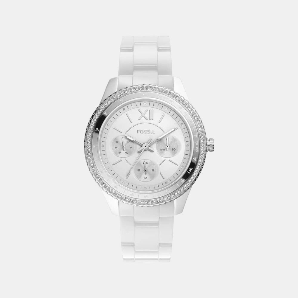 Fossil Female Analog Ceramic Watch | Fossil – Just In Time