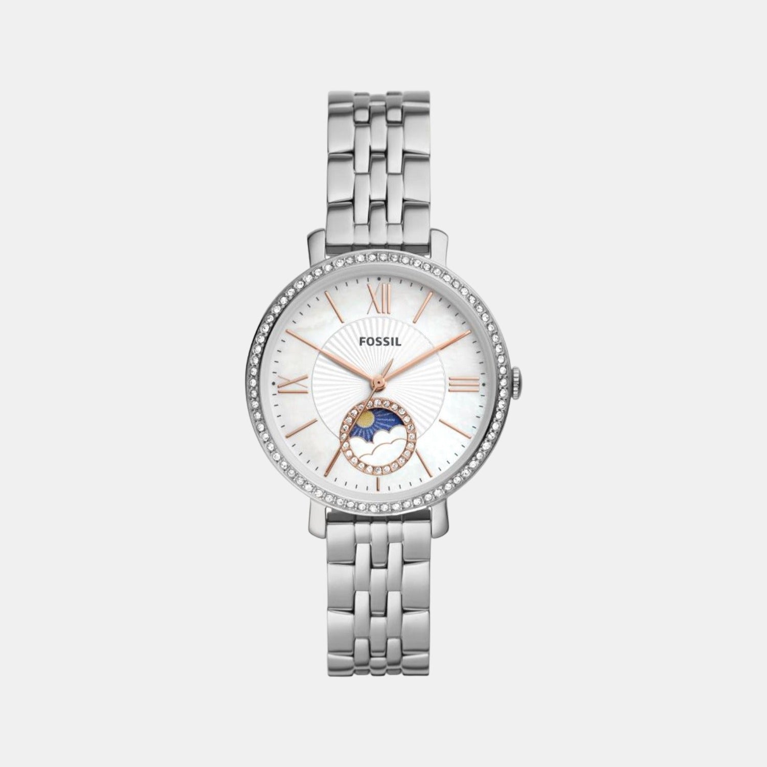Buy Fossil Two Tone Silver and Gold Classic Women's Watch and Bracelet Set  | ES5313SET | Time Watch Specialists