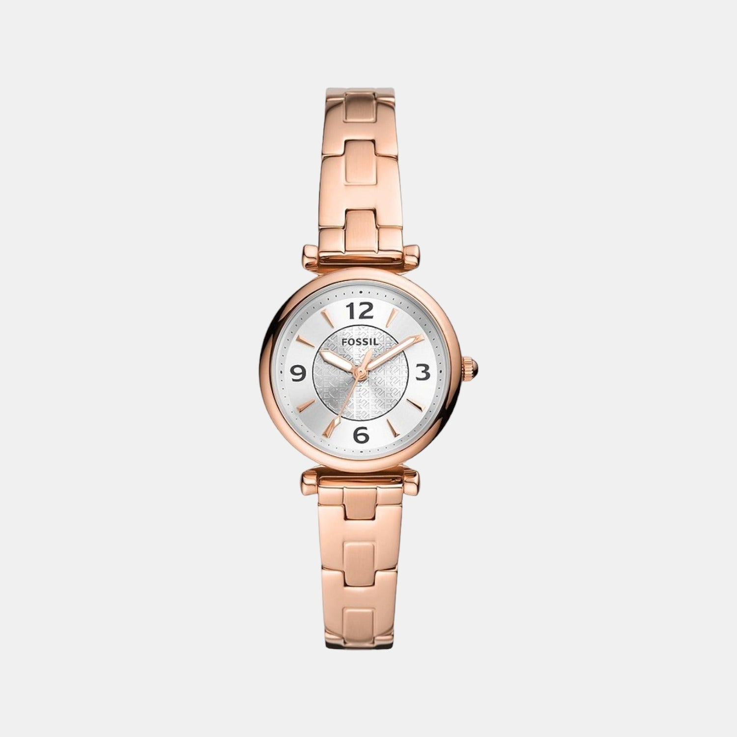 Fossil Couple White Analog Stainless Steel Watch | Fossil – Just