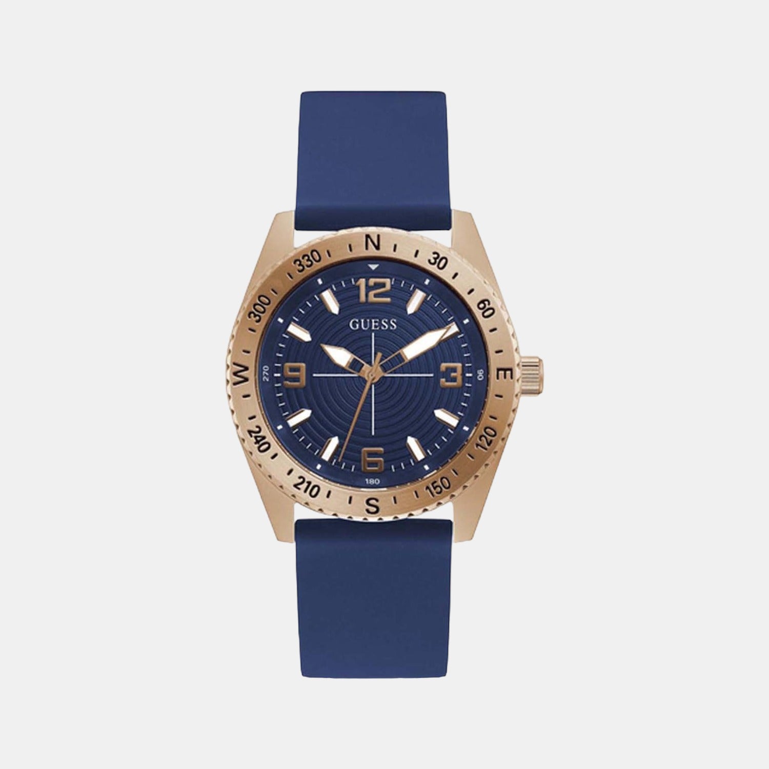 Guess Male Analog Silicon Watch | Guess – Just In Time