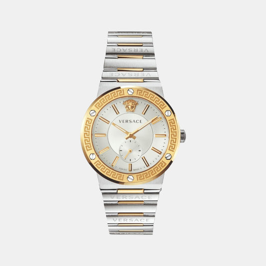 Versace Watch Greca Logo Small Seconds Gold VEVI00520 – Watches & Crystals
