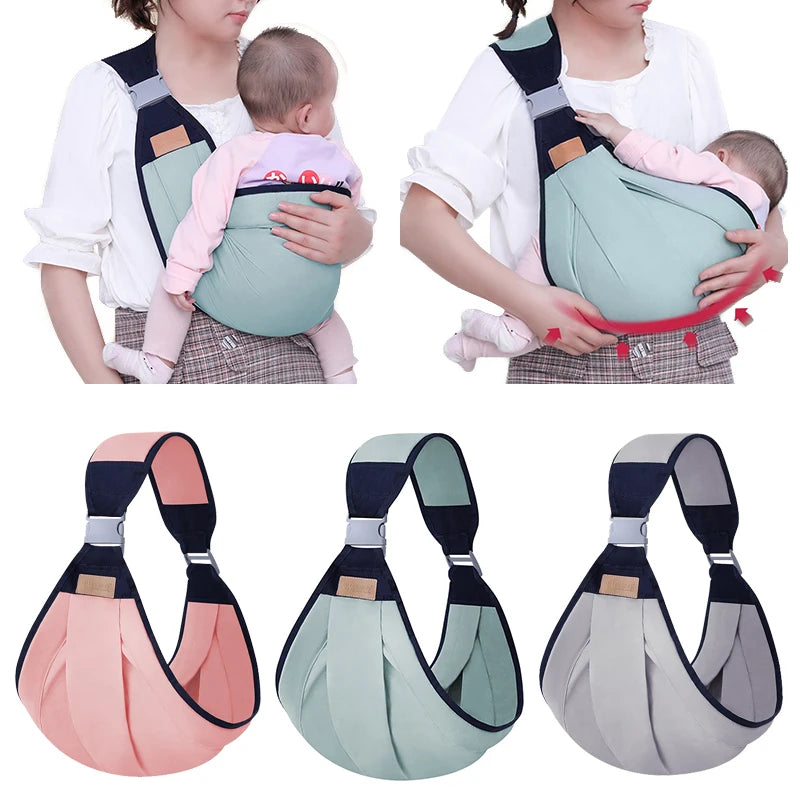BubSling - Suporte canguru ajustável para transporte de bebê