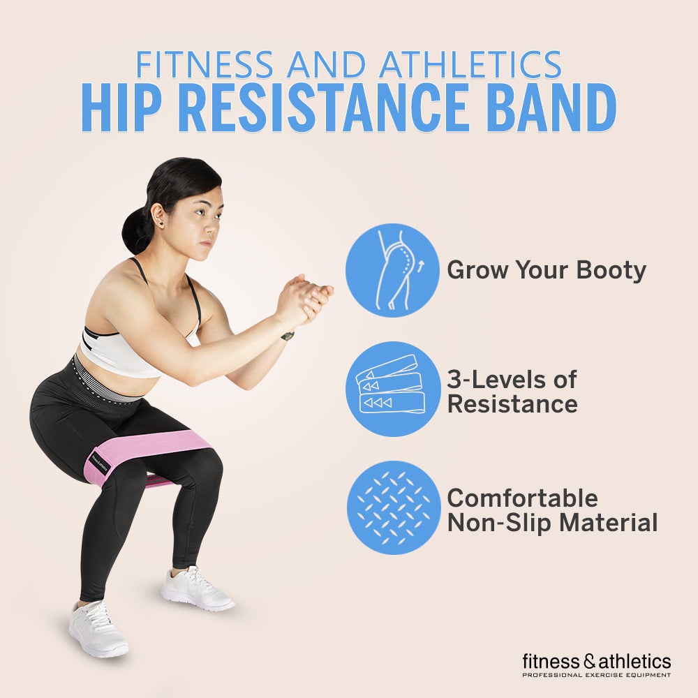 Fitness & Athletics Hip Band Resistance Bands – Chris Sports