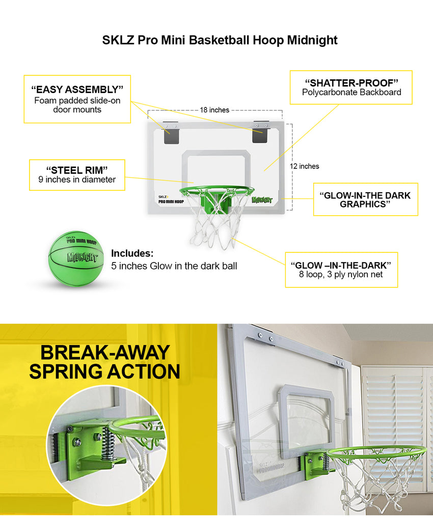 How to assemble the SKLZ Pro Mini Basketball Hoop 