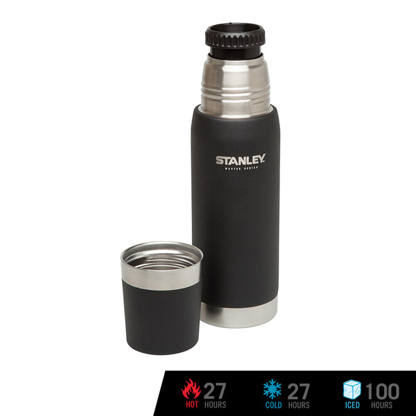 Fashionable and cheapTumblers & Food Jars Stanley Master Vacuum Bottle  Vacuum Flask/Insulated Water Bottle 25 Oz./750 Ml (Foundry Black) at low  price in