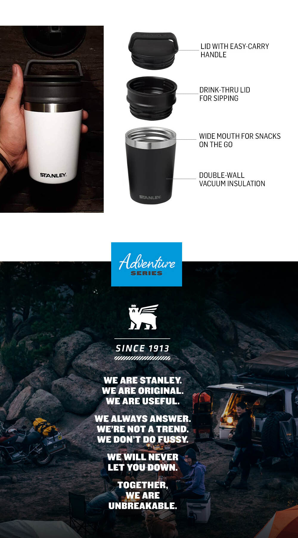 Review of the Stanley Adventure Shortstack Travel Mug 8oz - NZ Raw