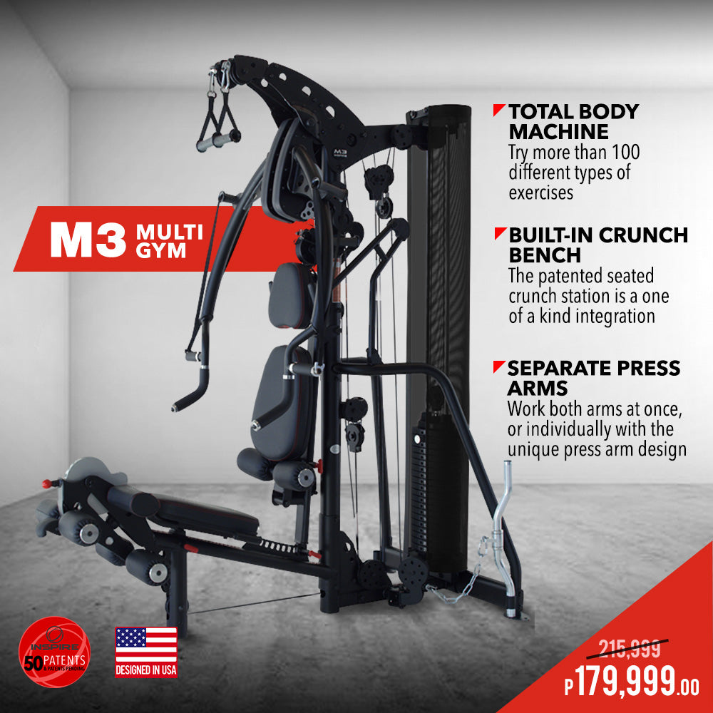 Inspire Fitness - M3 Home Gym/Multi Gym – Chris Sports