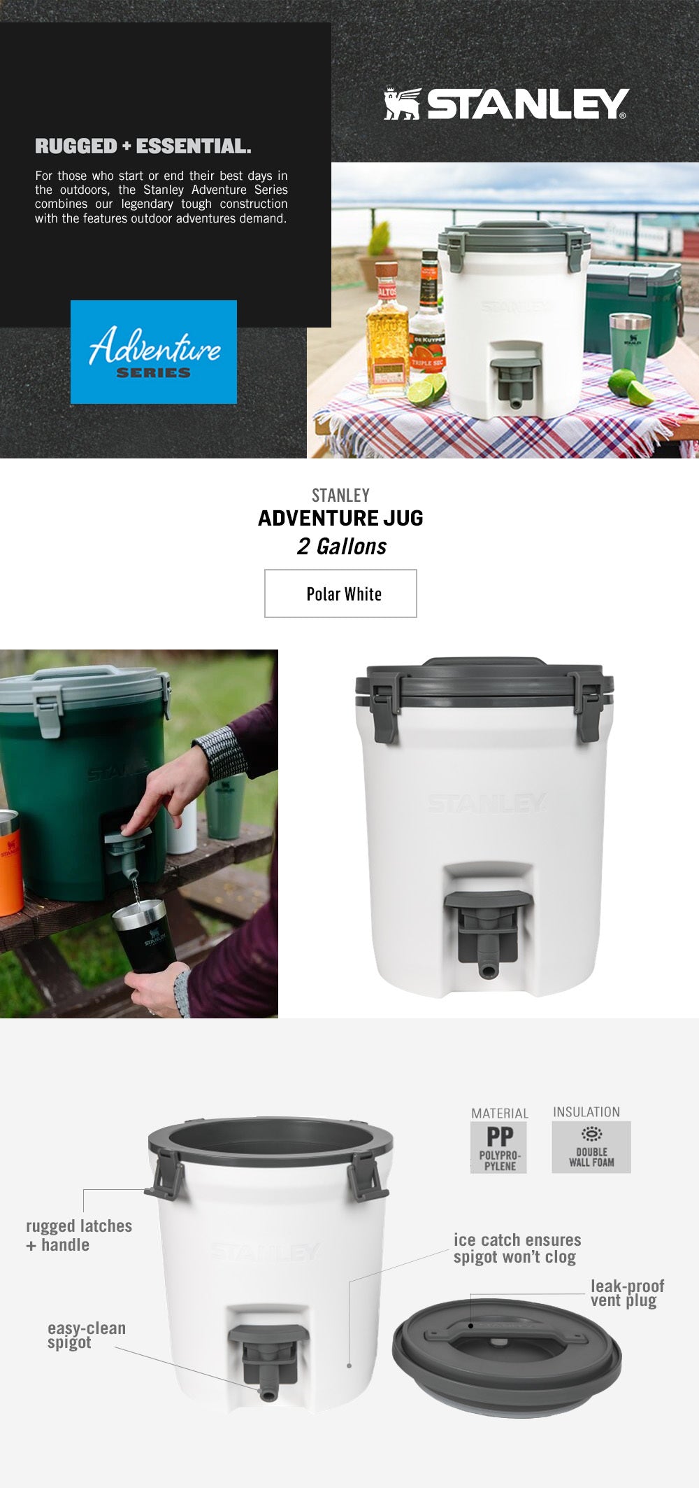 Adventure Water Jug - 1 Gal.