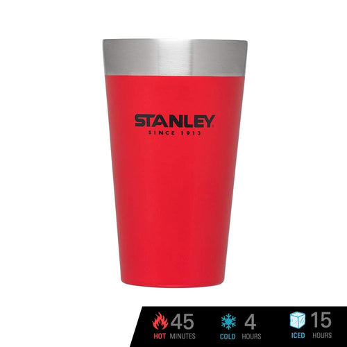 (2) STANLEY 16oz Vacuum Insulated Pint w/ Removable Bottle Opener - Blue &  Green