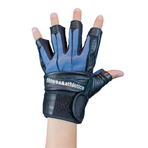 leather weightlifting gloves