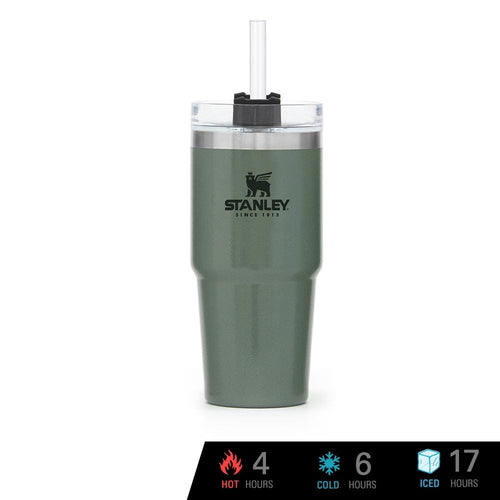 Stanley Adventure Reusable Vacuum Insulated Quencher Tumbler 20 oz -  Hammerstone Green 