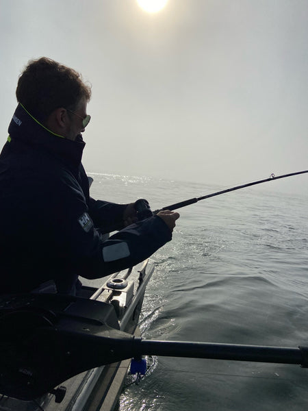 Greg Sharrow on Duckworth 30 Offshore XL with Tom Nelson and Joey Pyburn