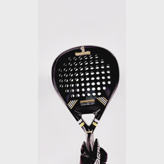  Padel Paddle Tennis Racket Carbon Fiber Power Lite