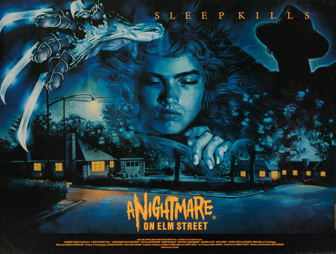 A NIGHTMARE ON ELM STREET by Graham Humphreys RARE PRINTS AND POSTERS