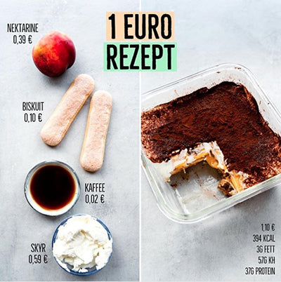 Gesundes Tiramisu Rezept