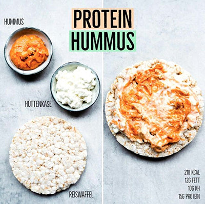 Protein Dip aus Hummus