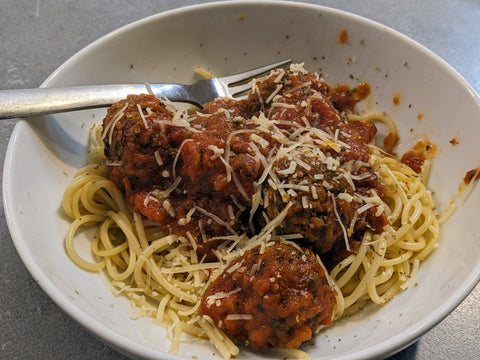 Merlot Vegan "Un-Meat Balls"