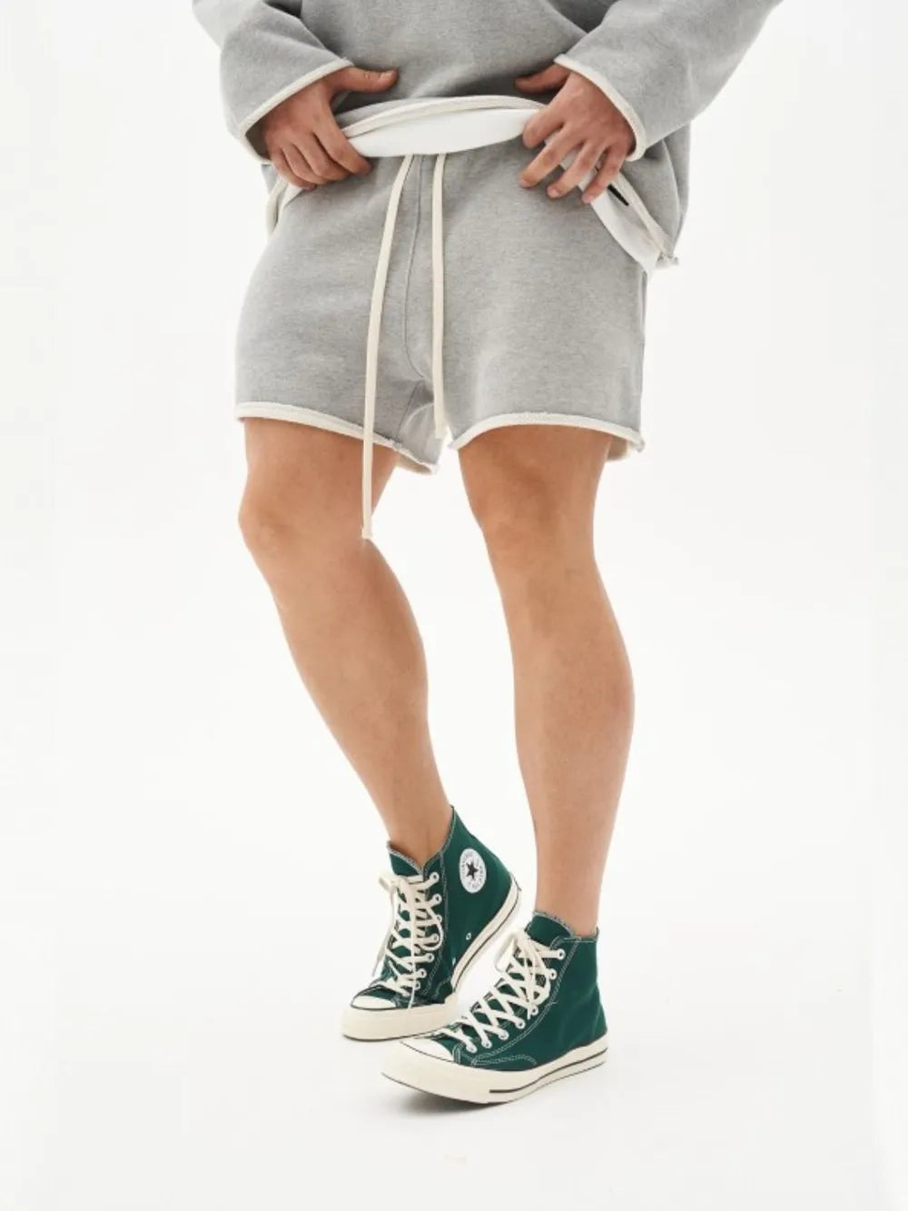 Men's Plus Size Drawstring Shorts