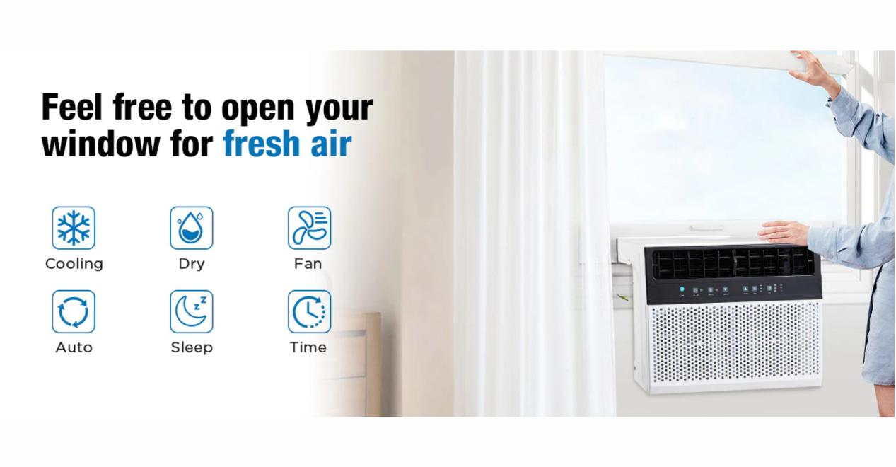 side window air conditioner