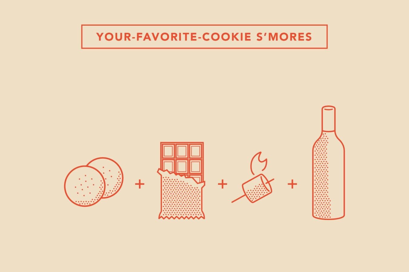 Favorite Cookie S'mores and Wine Pairing