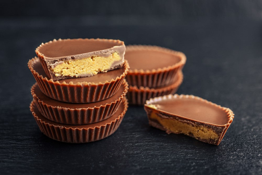 halloween candy and wine pairing pb cups