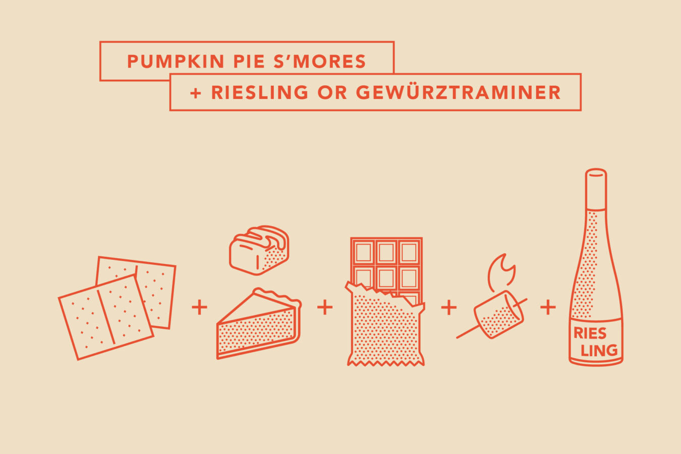 Pumpkin Pie S'mores and Riesling Wine Pairing