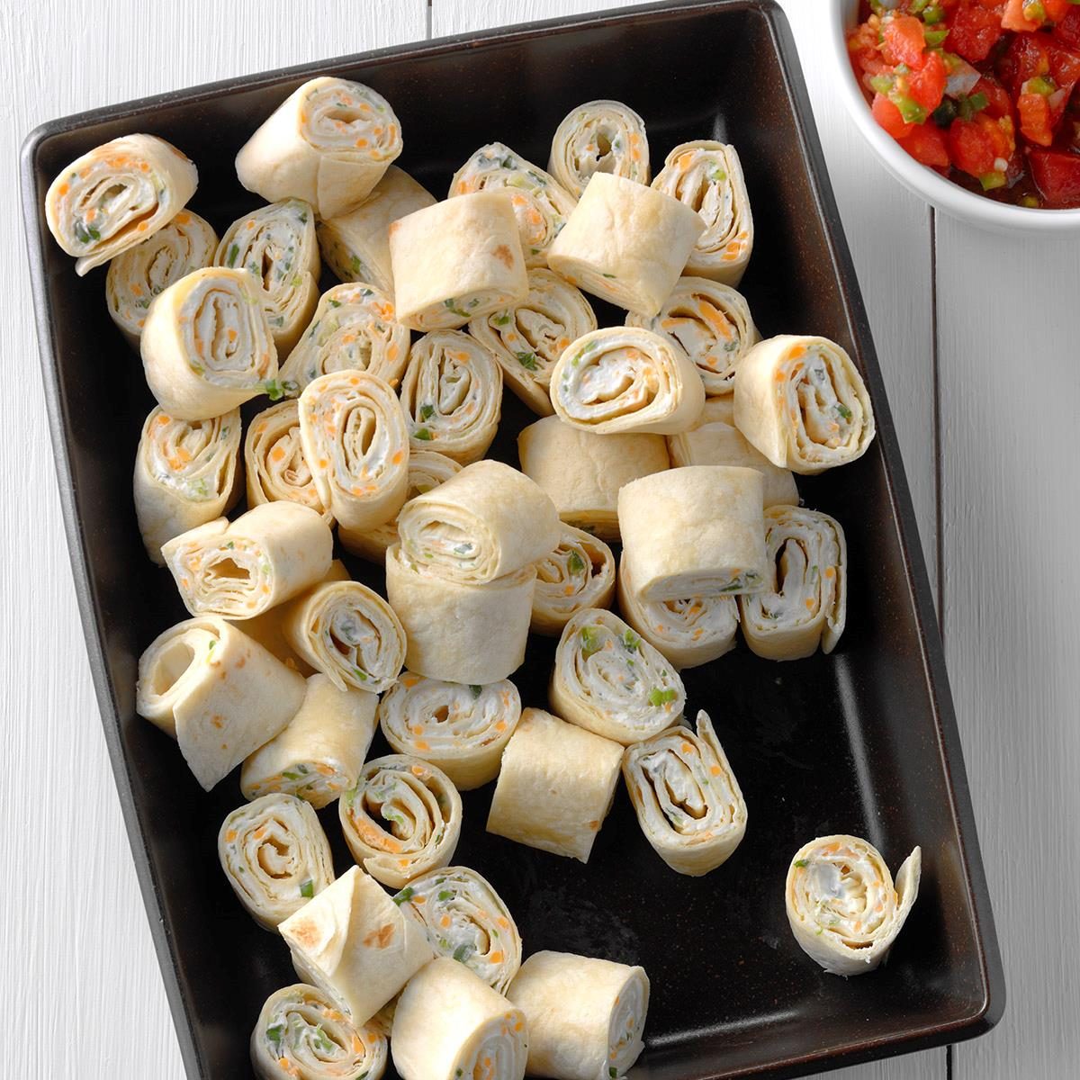easy summer appetizers roll ups